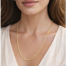 Seherden Fasetli Ince Zincir Kolye