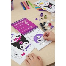 Miniso Sanrio Lisanslı Kuromi Sihirli Parti Serisi Mürekkepli Boyama Seti