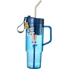 Miniso Disney Zootropolis Lisanslı Judy Polis Memuru Serisi Plastik Şişe