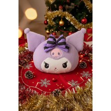 Miniso Sanrio Lisanslı Mor Şekilli Yastık - Kuromi