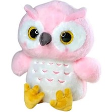 Ofisinn Sevimli Baykuş Peluş Oyuncak - 22 Cm-Pembe