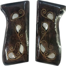 Yücel Av Bayii Laz Karadeniz Yapmlarina Uyumlu Ahşap Sedef Kabze