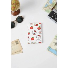 Miniso Sanrio Lisanslı Hello Kitty Elma Serisi Pasaport Kılıfı