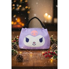 Miniso Sanrio Lisanslı Yemek Çantası (Kuromi)