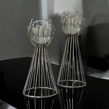 Şahane Home Olimpiyat 2 Li Küre Gümüş