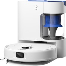 Ecovacs Deebot N20e Plus Robot Süpürge ve Paspas, Otomatik Toz Torbasız Boşaltma İstasyonu, 11000Pa