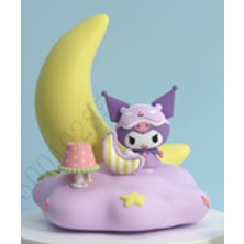 Miniso Sanrio Lisanslı Kuromi Düş Serisi LED Gece Lambası
