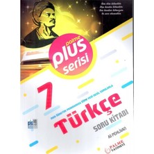 Palme Yayıncılık 7. Sınıf Türkçe Plus Serisi Soru Kitabı