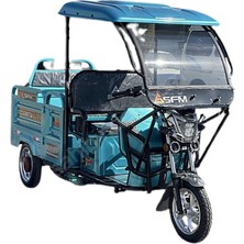 Sfm Magneta E1800 – Kabinli 3 Tekerlekli Elektrikli Tricycle | 1300W, 55-75 Km Menzil, Yük Taşıma & Şehir Içi Ulaşım Aracı