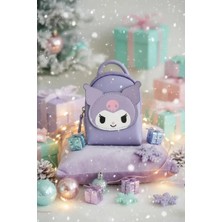Miniso Sanrio Lisanslı Kuromi Mini Bozuk Para Çantası (Mor)