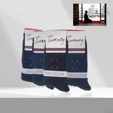 Twenty 12 Adet Erkek Dikişsiz Havlu Çorap