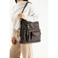 Mega Çanta Lizbon Deri Kadın Omuz/sırt Çantası