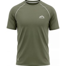 Orendahıll ORENDAHILL Erkek Spor Tişört Hızlı Kuruyan Esnek Regular Fit Reglan Biyeli Activewear