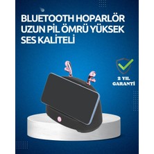 Argesco Mühendislik Akıllı Kablosuz Telefon Tutucu ve Stereo Hoparlör – Kolay Kullanım ve Yüksek Ses Kalitesi
