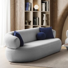 Eymense Roma Üçlü Koltuk Gri