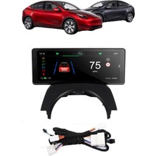 Ramm Tesla Model Y - Model 3 F62 Linux 6.2 Inç 2.5d IPS Orta Konsol Kontrol Paneli Ekran