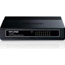 Nil Avm Tplınk TLSF1016D 16 Port 10/100 Plasti̇k Kasa Swıtch