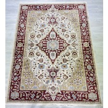 Karmelina, Otantik Vintage Desenli Renkli Dokuma Oturma Odası, Salon ve Mutfak Halısı