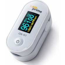 Lab Prime Oksimetre - Parmak Ucundan Nabız ve Kan Oksijen Ölçümü