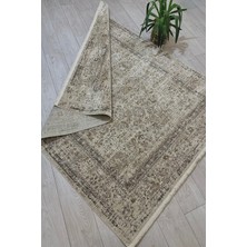 Karmelina, Otantik Vintage Desenli Renkli Dokuma Oturma Odası, Salon ve Mutfak Halısı