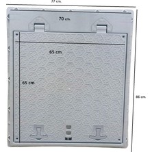 70*80 Menteşeli Rögar Kapağı