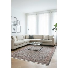 Ethnic, Otantik Vintage Desenli Renkli Dokuma Oturma Odası, Salon ve Mutfak Halısı