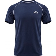 Orendahıll ORENDAHILL Erkek Spor Tişört Hızlı Kuruyan Esnek Regular Fit Reglan Biyeli Activewear