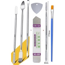 Smnr Evrensel Profesyonel Paslanmaz Çelik Kavisli Ekran Gözetleme Araçları iPhone iPad Tablet Dizüstü Vs Yardımcı Tamir Metal Spudger Sökme Kiti VS01