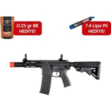 Evolution Ghost Xs Emr S Carbontech Ets Airsoft Tüfeği + 7.4V Lipo Pil + 0,25 gr Bb