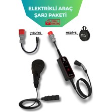 Bemis Pro 22KW Taşınabilir Elektrikli Araç Şarj Istasyonu+Dönüştürücü+Nuvıon V2L Kia/hyundai/ssangyong Marka Uyum