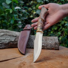 Köse Mehmet Koleksiyonluk ve Hediyelik Kuba Bıçak - N690 Çelik - Stabilize Sap