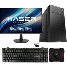 Xaser XSR1251 I3 2100 8gb Ram 512GB SSD 27" Monitör Masaüstü Ofis Tavsiye Sistem
