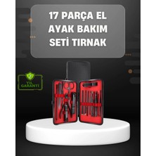 Argesco Mühendislik 17 Parçalık Profesyonel Manikür Seti – Paslanmaz Çelik