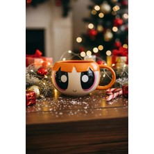 Miniso Powerpuff Girls Lisanslı Seramik Kupa 350 ml - Blossom
