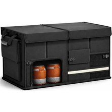 Glanz Premium Bagaj Organizer Çanta Bagaj Düzenleyici Katlanabilir Özellikli Cepli Araba Çantası