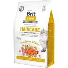 Brit Care Hipoalerjenik Haircare Tavuk ve Somonlu Tahılsız Kedi Maması 2 kg