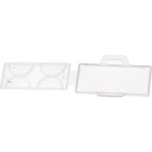 Jameson Jet-2 Kablo Bağı Etiketi Şeffaf 4x1.5cm (100 Adet)