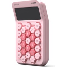 Truebo HoneyComb Pembe Renkli Hesap Makinesi