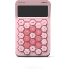Truebo HoneyComb Pembe Renkli Hesap Makinesi