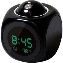 OEM Hasuba HS281 Pilli Termometre ve Dijital Saat Tavana Yansıtmalı Projeksiyon