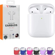 OEM Torima Earbuds Trm-Aır2 Airpods Kablosuz Spor Kulaklık Bluetooth Silikon Kasalı
