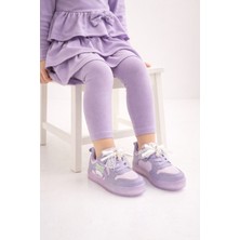 Kız Çocuk LED Taban Işıklı Spor Ayakkabı