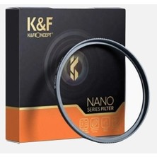 K&f Concept 86MM Nano Serıes Mrc-Uv Ultra Hıgh Waterproof Anti Scratch Filtre