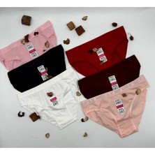 Kota 5021-A Beli Yazılı Likralı Bikini Kilot