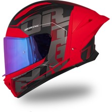 Origine Pista Mugello Mat Siyah-Kırmızı-Antrasit Kask