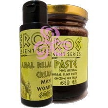 Eros Legent Analrelax Cream Kolay Gevşeklik Kremi 60 ml + Erkeklere Sertbakım 240 gr