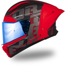 Origine Pista Mugello Mat Siyah-Kırmızı-Antrasit Kask