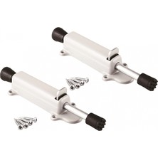 MiraLive Ayak Basmalı Kapı Stoperi / Durdurucu Beyaz 1 Adet