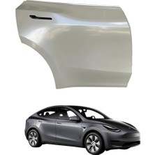 Ramm Tesla Model Y Arka Kapı Paneli - Sağ - Astarlı - Boyasız