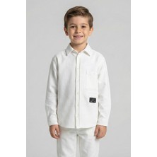 Mutlu Kids Armürlü Erkek Gömlek